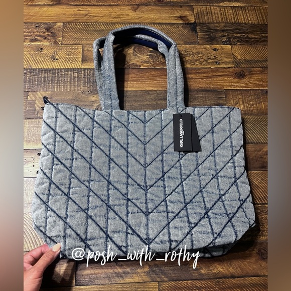 Karl Lagerfeld Paris Amour Tote, NWT - Picture 4 of 13